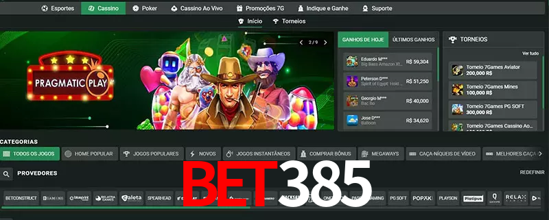 cassino bet385